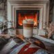 Winter Fireplace